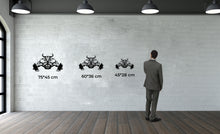 Görseli Galeri görüntüleyiciye yükleyin, Fitnes Kas Metal Duvar Dekoru