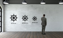 Görseli Galeri görüntüleyiciye yükleyin, Gemi Dümeni Metal Duvar Dekoru