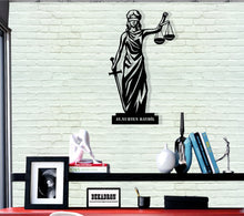 Görseli Galeri görüntüleyiciye yükleyin, Themis Metal Duvar Dekoru