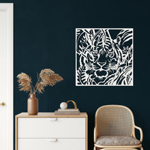 Görseli Galeri görüntüleyiciye yükleyin, Kaplan Metal Duvar Dekoru