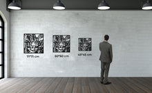 Görseli Galeri görüntüleyiciye yükleyin, Kaplan Metal Duvar Dekoru