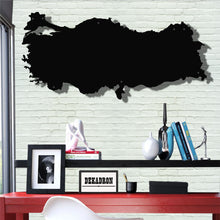 Görseli Galeri görüntüleyiciye yükleyin, Türkiye Haritası Metal Duvar Dekoru