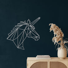 Görseli Galeri görüntüleyiciye yükleyin, Tek Boynuzlu At Metal Duvar Dekoru