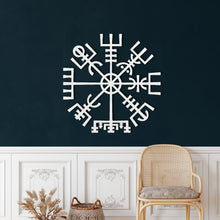 Görseli Galeri görüntüleyiciye yükleyin, Vegvisir Metal Duvar Dekoru