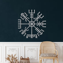 Görseli Galeri görüntüleyiciye yükleyin, Vegvisir Metal Duvar Dekoru