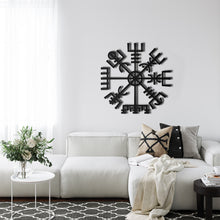 Görseli Galeri görüntüleyiciye yükleyin, Vegvisir Metal Duvar Dekoru