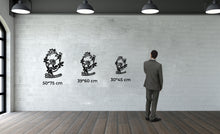 Görseli Galeri görüntüleyiciye yükleyin, Welcome Metal Duvar Dekoru