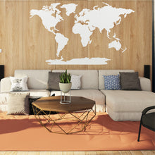 Görseli Galeri görüntüleyiciye yükleyin, Dünya Haritası Metal Duvar Dekoru ( 5 Parçalı )