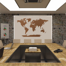 Görseli Galeri görüntüleyiciye yükleyin, Dünya Haritası Metal Duvar Dekoru ( 5 Parçalı )