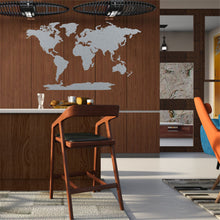 Görseli Galeri görüntüleyiciye yükleyin, Dünya Haritası Metal Duvar Dekoru ( 5 Parçalı )