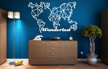Görseli Galeri görüntüleyiciye yükleyin, Dünya Haritası Wanderlust Metal Duvar Dekoru