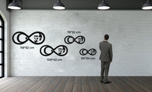 Görseli Galeri görüntüleyiciye yükleyin, Atatürk Sonsuzluk Metal Duvar Dekoru