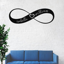 Görseli Galeri görüntüleyiciye yükleyin, Sonsuzluk Metal Duvar Dekoru