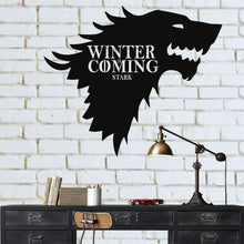 Görseli Galeri görüntüleyiciye yükleyin, Stark Metal Duvar Dekoru
