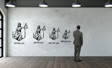 Görseli Galeri görüntüleyiciye yükleyin, Themis Metal Duvar Dekoru