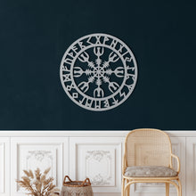 Görseli Galeri görüntüleyiciye yükleyin, Viking Pusula Metal Duvar Dekoru