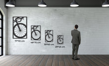 Görseli Galeri görüntüleyiciye yükleyin, Bisiklet Metal Duvar Dekoru