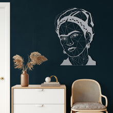 Görseli Galeri görüntüleyiciye yükleyin, Frida Kahlo Metal Duvar Dekoru