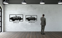 Görseli Galeri görüntüleyiciye yükleyin, New York Manzarası Metal Duvar Dekoru