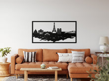 Görseli Galeri görüntüleyiciye yükleyin, Paris Manzarası Metal Duvar Dekoru