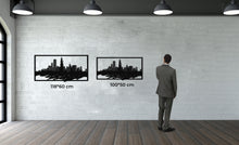 Görseli Galeri görüntüleyiciye yükleyin, Chicago Manzarası Metal Duvar Dekoru