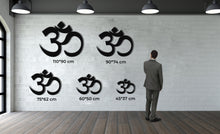 Görseli Galeri görüntüleyiciye yükleyin, Om Namaste Metal Duvar Dekoru