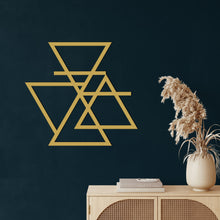 Görseli Galeri görüntüleyiciye yükleyin, 4 Element Tek Metal Duvar Dekoru