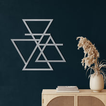 Görseli Galeri görüntüleyiciye yükleyin, 4 Element Tek Metal Duvar Dekoru