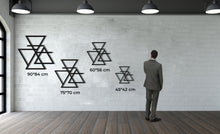 Görseli Galeri görüntüleyiciye yükleyin, 4 Element Tek Metal Duvar Dekoru