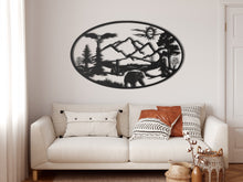 Görseli Galeri görüntüleyiciye yükleyin, Vahşi Yaşam Kesiti Metal Duvar Dekoru