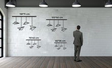Görseli Galeri görüntüleyiciye yükleyin, Kağıt Uçaklar Metal Duvar Dekoru