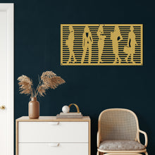 Görseli Galeri görüntüleyiciye yükleyin, Kadın Modacılar Metal Duvar Dekoru