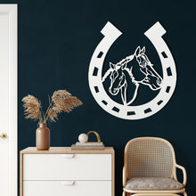 Görseli Galeri görüntüleyiciye yükleyin, Nal ve At Ürün Metal Duvar Dekoru