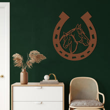 Görseli Galeri görüntüleyiciye yükleyin, Nal ve At Ürün Metal Duvar Dekoru