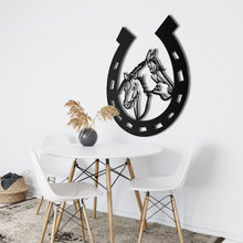 Görseli Galeri görüntüleyiciye yükleyin, Nal ve At Ürün Metal Duvar Dekoru