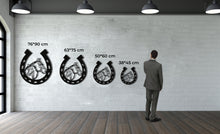 Görseli Galeri görüntüleyiciye yükleyin, Nal ve At Ürün Metal Duvar Dekoru