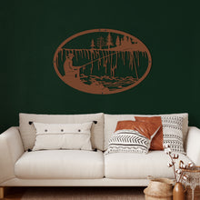 Görseli Galeri görüntüleyiciye yükleyin, Balıkçı Metal Duvar Dekoru