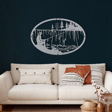 Görseli Galeri görüntüleyiciye yükleyin, Balıkçı Metal Duvar Dekoru