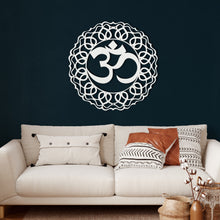 Görseli Galeri görüntüleyiciye yükleyin, OM Mandala Metal Duvar Dekoru