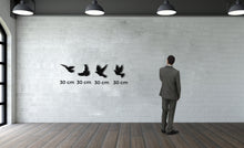 Görseli Galeri görüntüleyiciye yükleyin, Kuşlar Seti Metal Duvar Dekoru