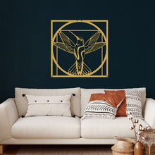 Görseli Galeri görüntüleyiciye yükleyin, Sinek Kuşu Metal Duvar Dekoru