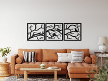 Görseli Galeri görüntüleyiciye yükleyin, Dallar Metal Duvar Dekoru