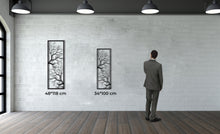 Görseli Galeri görüntüleyiciye yükleyin, Dallar Tek Parça Metal Duvar Dekoru