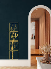 Görseli Galeri görüntüleyiciye yükleyin, Dallar Ve Kuşlar Metal Duvar Dekoru