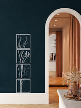 Görseli Galeri görüntüleyiciye yükleyin, Dallar Ve Kuşlar Metal Duvar Dekoru