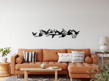 Görseli Galeri görüntüleyiciye yükleyin, Kuşlar Metal Duvar Dekoru