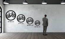 Görseli Galeri görüntüleyiciye yükleyin, Bisiklet Metal Duvar Dekoru