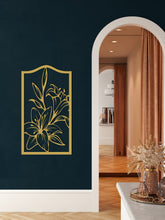 Görseli Galeri görüntüleyiciye yükleyin, Lıly Blossom Çiçeği Metal Duvar Dekoru