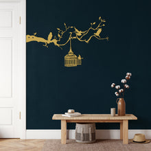 Görseli Galeri görüntüleyiciye yükleyin, Dal ve Kafes Metal Duvar Dekoru