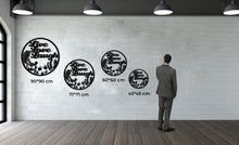 Görseli Galeri görüntüleyiciye yükleyin, Live Love Laugh Metal Duvar Dekoru